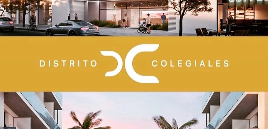 ¡ ULTIMAS UNIDADES ¡ A ESTRENAR DISTRITO COLEGIALES  1,2 Y 3 AMB